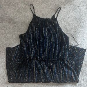 Black sparkle dress from fransescas! NWT. Decided I don’t like the way it fits.